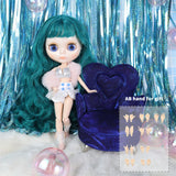 ICY DBS 10th Anniv Blyth doll 30cm 1/6 BJD toy glossy/matter shiny face colorful hair joint body