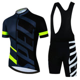 2024 Pro Team Cycling Jersey Set Summer Cycling Clothing MTB Bike Clothes Uniform Maillot Ropa Ciclismo Man Cycling Bicycle Suit