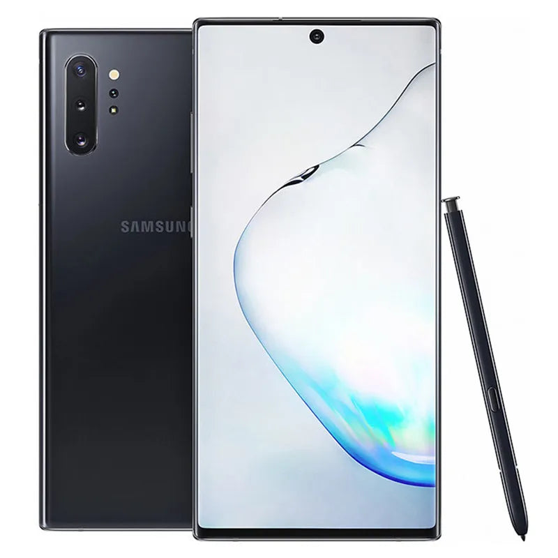 Samsung Galaxy Note10+ Note10 Plus 5G N976U 256/512GB ROM 12GB RAM Octa Core 6.8" Snapdragon 855 Original Android Cell Phone