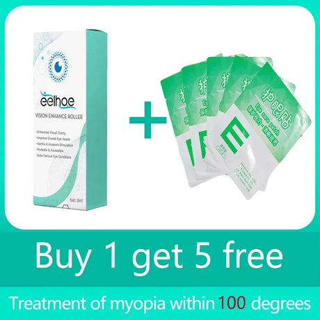 Rapid Treatment Myopia Eye Serum Relieve Vision Astigmatism Relieve Eye Fatigue Eliminate Dark Circles Bags Eye Care Essence