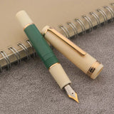 Brand JinHao 82 Mini Fountain Pen Acrylic Plastic Ink Pen Spin Golden EF F M Nib Stationery Office School Supplies Writing Gift