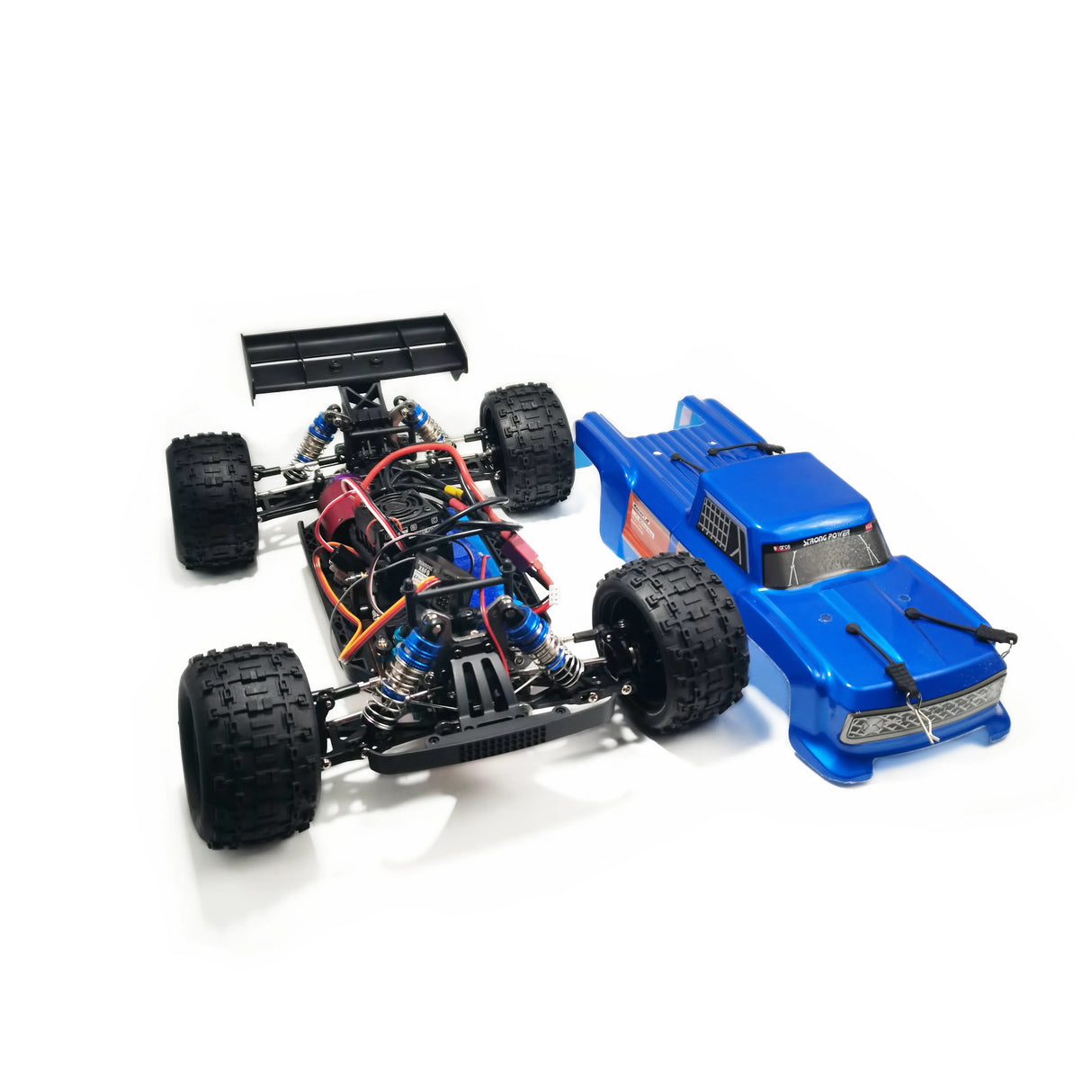 12 scale truck body set for wltoys 124019 124017 rc car truggy body frame set accessories parts