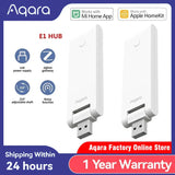 Aqara E1 Hub Zigbee 3.0 USB Smart Gateway aqara Hub Wireless Zigbee Connect Control Remote For Mijia Mi home For Apple Homekit