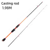 Mavllos Delicacy Solid Tip Bass Spinning Rod, Carbon Ultralight BFS Casting Rod Lure 0.6-8g/0.8-10g UL/L Tips Trout Fishing Rod