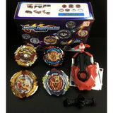 4PCS Spinning Tops Set with Custom B-184 Launcher Gift Toys for Children