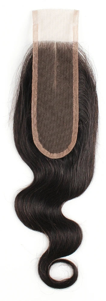 Alipretty Brazilian Hair Kim K Closure Straight Human Hair 2x6 Lace Closure Only Middle Part Natural For Black Woman Pre Plucked