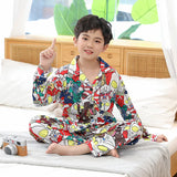 2024 Kawaii Miniso Spring Autumn Children Pajamas Anime Kuromi Cinnamoroll Pochacco Boy Girl Milk Silk Sleepwear Kids Loungewear