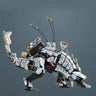 MOC Horizon Dawn Thunders Zero Giant Long Necked Mecha Beast Tooth Building Blocks Set Mechanical Giraffe Monster Bricks Toy