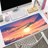 Kawaii Gaming Mouse Pad Large Mousepad Computer Game Keyboard Laptop Mouse Mat 400x900 Anime Desk Mats Play CS GO LOL Mause Pad