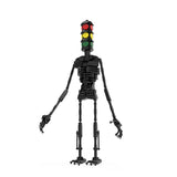 MOC Siren Robot Adventure SCP Monster Building Blocks traffic light  head Combat Robot Bricks Horror Urban Legend Model BoyGifts