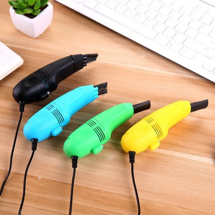 Keyboard Cleaner USB Vacuum Cleaner PC Laptop Cleaner Computer Vacuum Cleaning Kit Tool Remove Dust Brush Home Office Desk