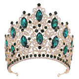 Luxury High Quality Royal Queen Wedding Crown for Women Large Crystal Banquet Tiara Party Costume Hair Jewelry Accessories