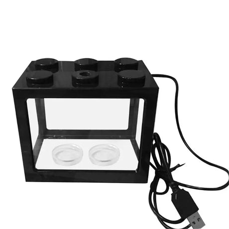 Portable USB Mini Aquarium for Tank LED  Light Desktop Breeding for Tank Aqu