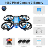 4DRC V8 Mini Drone 4k profession HD Wide Angle Camera 1080P WiFi fpv Dron Camera Height Keep Drones Camera RC Quadcopter Toys