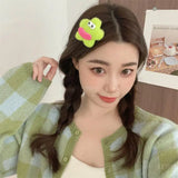 Duckbill Clip Curly Hair Eye-catching Weird Hairpin With Bangs Girl Hair Clip Hair Accessories Popular Funny Headgear Lovely