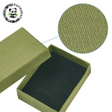 12pcs Cardboard Jewelry Set Gift Box Ring Necklace Bracelets Earring Gift Packaging Boxes With Sponge Inside Rectangle