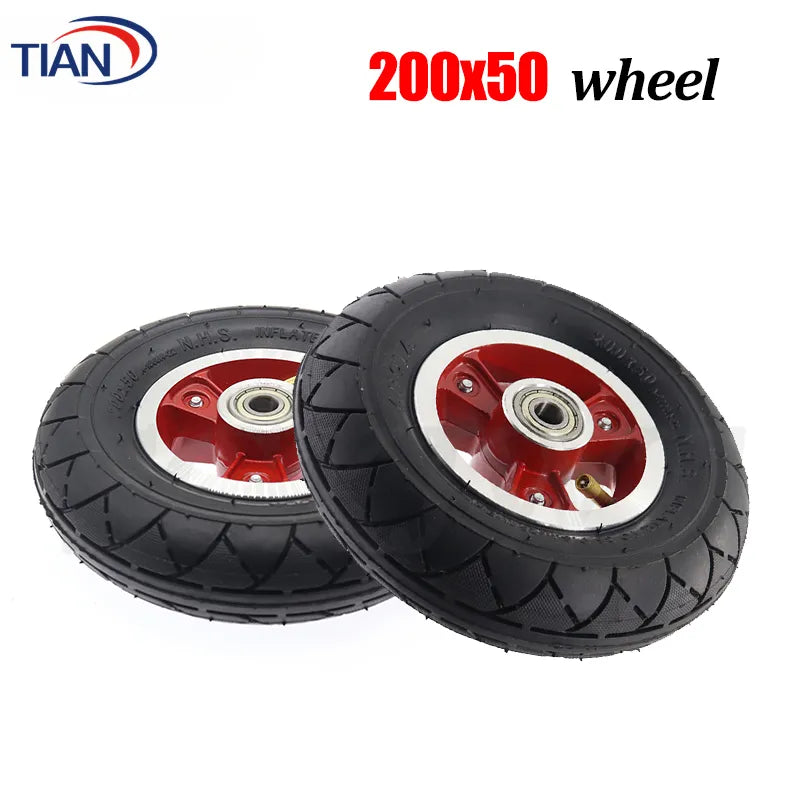 High Quality 200x50 Tube Tire Wheel Tyre 8 Inch Pneumatic Wheel  for Kugoo S1 S2 S3 C3 MINI Electric BIKE