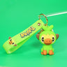 Pokemon Keychain Anime Figures Pikachu Cartoon Key Chain Charmander Psyduck Fashion Bag Keyring Pendant Accessories Toy Kid Gift