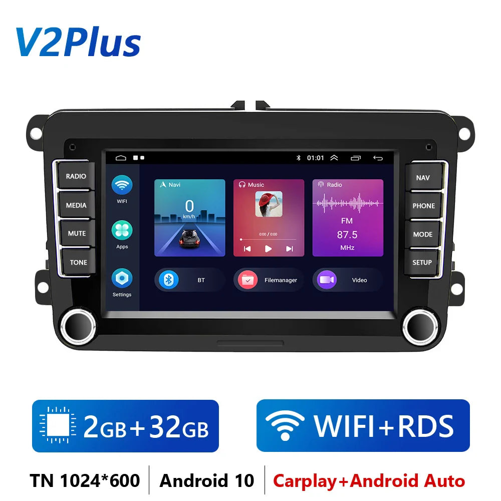 LeeKooLuu car intelligent system android auto radio 2din multimedia player for Volkswagen VW T5 Polo Golf 5 6 Passat b6 b7 Skoda