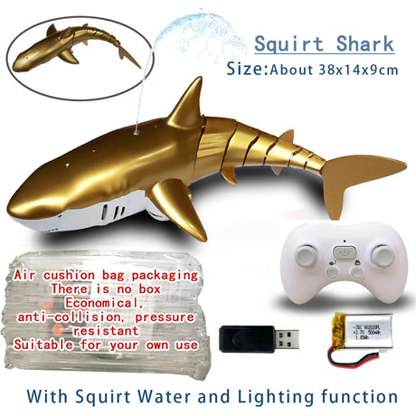 Water Swimming Pools Tub Beach Sand Simulation Remote Control Sharks Robot Kids Bath Toys for Boys Children Rc Animals Fish Ship