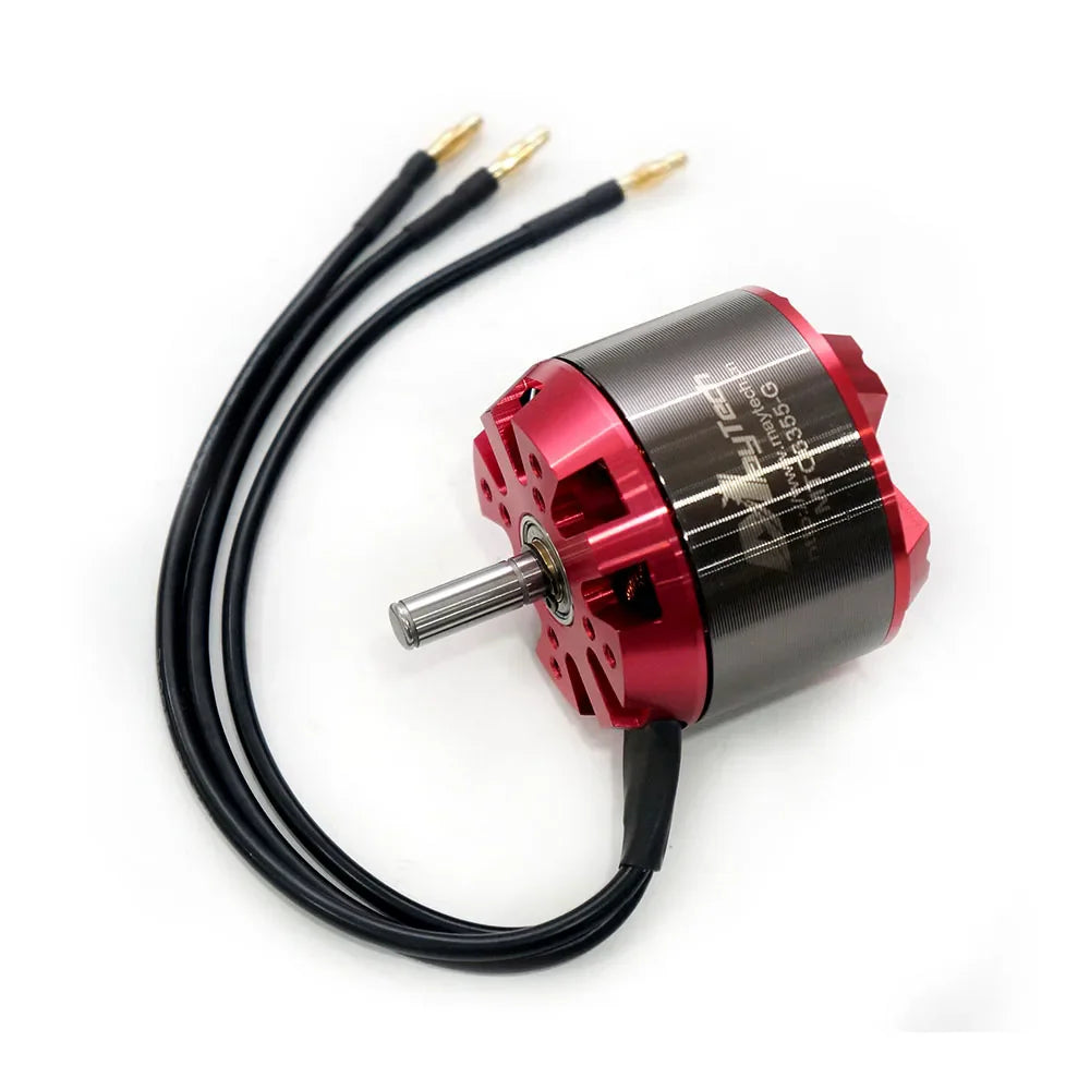 Maytech 6355 230KV 70KV Brushless Motor 11kg Thrust for Aircraft Agricultural Drone Electric Lawn Mower Unsealed Sensorless