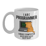 Engineer Mugs Computer Programmer Cups Programming Debugging Teaware Tea Coffee Coffeeware Geek Nerd Coworker Gift Coder Unicode