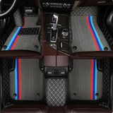 Customized Style Luxury Double Layer Car Floor Mat for BMW 5 Series E39 1995-2004 E60 F10 G30 2017-2022 Interior Details