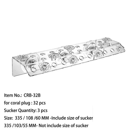 SPS Coral Frag Plug Stand Rack Acrylic Aquarium Reef for Being Placed Into Marine Sources Fish Tank Decoration Accessories