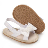 Girls' sandals Bowknot pearl sandals Children's sandals Toddler walking shoes