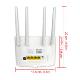 4G Wireless Router 150Mbps Network Modem4G Wifi Router With SIM Card Portable CPE Wireless Mobile Wi-fi Hotspot Networking Modem