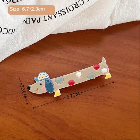 1~30PCS Duckbill Clip Eye-catching Unique Fashionable Wild Popular Lovely Puppy-shaped Hairpin Little Girl Hair Accessories