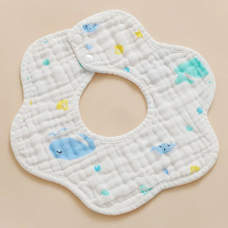 5pcs/batch thickened muslin 30X30cm cotton soft baby towel handkerchief bath care face cloth burp cloth