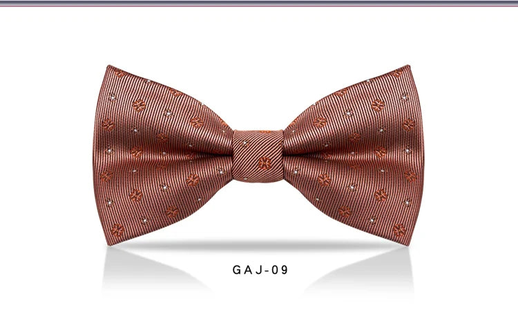 VEEKTIE Brand Pre-tied Bowties For Men Polka Dots Striped Business Formal Wedding Ceremony Red Blue Black Suit Boys Party Modern