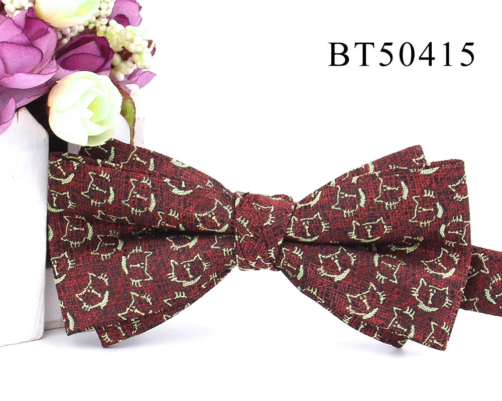 New Suits Bowtie For Groom Fashion Striped Bow tie For Men Women Bow knot Adult Wedding Bow Ties Cravats Groomsmen Bow ties