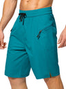 G Gradual Big and Tall Mens Swim Trunks, 9" Mens Designer Bathing Suit Boardshorts