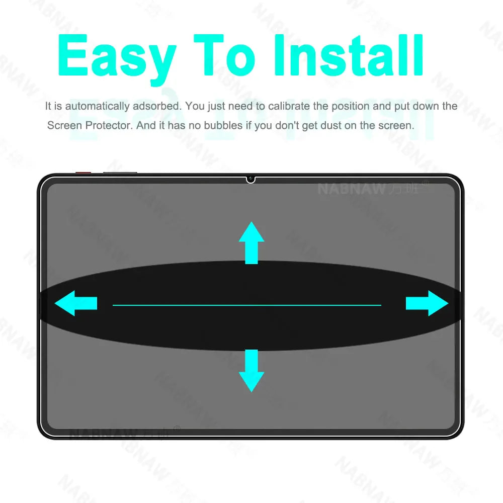 2 Pieces HD Scratch Proof Screen Protector Tempered Glass For Blackview Tab 18 12-inch Oil-coating Tablet Protective Film