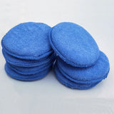 1/5/10Pcs Car Cleaning Foam Round Car Wax Sponge Dust Remove Auto Care Polishing Pad Detailing Tools Car Cleaning Accessories