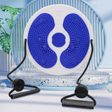 Twist Waist Disc Board with Pull Rope Waist Slimming Balance Rotating Disc Massage Foot Sole Fitness Equipment