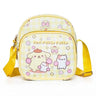 Sanrioed Cartoon Hello Kitty Melody Kulomi Messenger Bag Anime Cute Cat Casual Small Round Bag Kawaii Toy Girls Birthday Gift