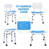 Non-slip Bath Chair Elderly Bath Tub Aid Seat Bathroom Bath Chair Shower Stool Seat Cushion Safe Bathroom Environment Product