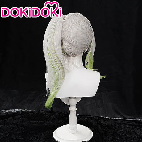 IN STOCK Nahida Wig Game Genshin Impact Cosplay Wig DokiDoki Christmas Nahida Kusanali Cosplay White Dyeing Dendro Sumeru