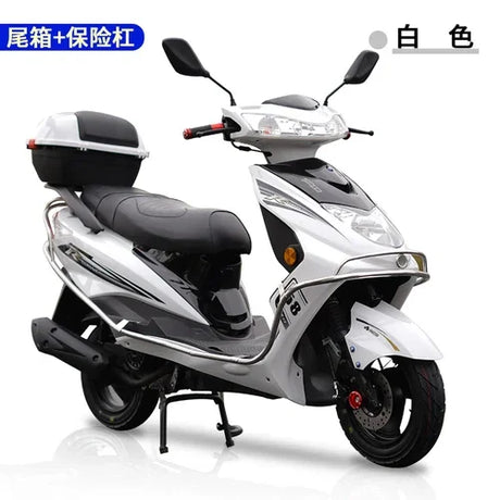 ZL Licensed Motorcycle Fast Eagle 125cc Scooter Fuel Vehicle Power Car Scooter