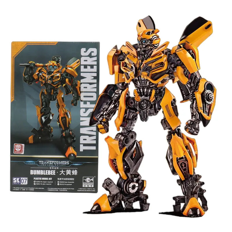 Transformer Toy Bumblebee Action Figure Mecha Assembled Glue-Free Model Deformation Robot Handmade toys Model Collection