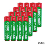 AAA Battery 1.5V rechargeable AAA battery 8800mAh AAA 1.5V New Alkaline Rechargeable battery for led light toy MP3 long life