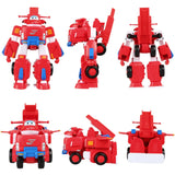 Super Wings 7" Robots Set Transform Vehicle With 2" Deformation Action Figure Robot  Transforming Airplane Toy Kid Birthday Gift