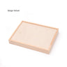 Wood 48 Grids Rings Tray Jewelry Showcase Storage Organizer Ring Display Tray 24*18cm