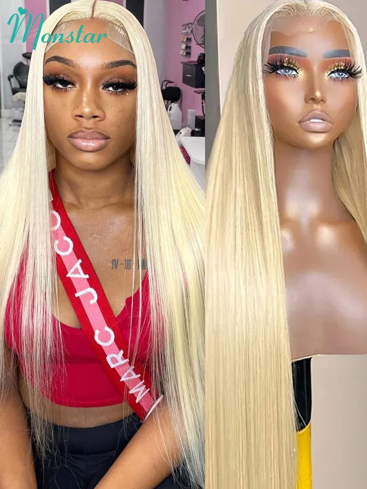 5x5 13x4 13x6 613 Blonde Bob Hair Wig Human Hair Lace Frontal Wig Brazilian Straight Bob Wig Lace Front Human Hair Wig for Women