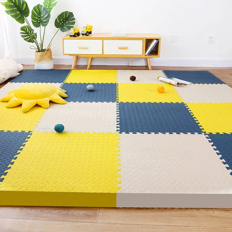 Puzzle Mat Baby Game Mat 60x60cm Play Mats 16PCS Baby Play Mat Baby Activity Gym Game Mats Tatame Baby Rug Floor Mats Foot Mat