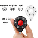 Mini Anti-Peeping Camera Infrared Anti Candid Mobile Phone Anti-invisible Camera Detector Portable Mini LED USB Alarm Device