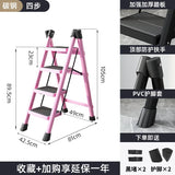 Indoor Climbing Kitchen Stool Multifunctional Ladder Chair Stable Load-bearing Ladder Stool Folding Storage Step Stool